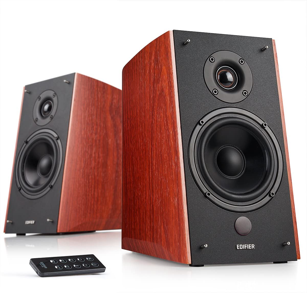 EDIFIER R2000DB 2.0 Speaker System with Bluetooth & Optical Input - Wood