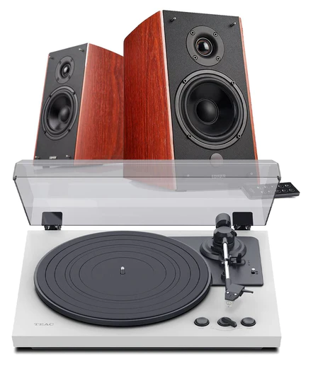 Edifier R2000DB  Bluetooth Speakers & TEAC TN-180BT Turntable & Speaker - Asst colours