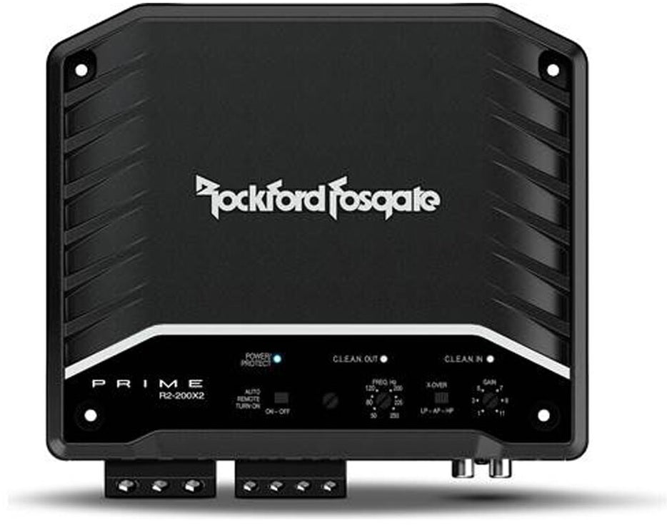 Rockford Fosgate R2-200X2 New Prime Series 200W 2-Channel Amplifier