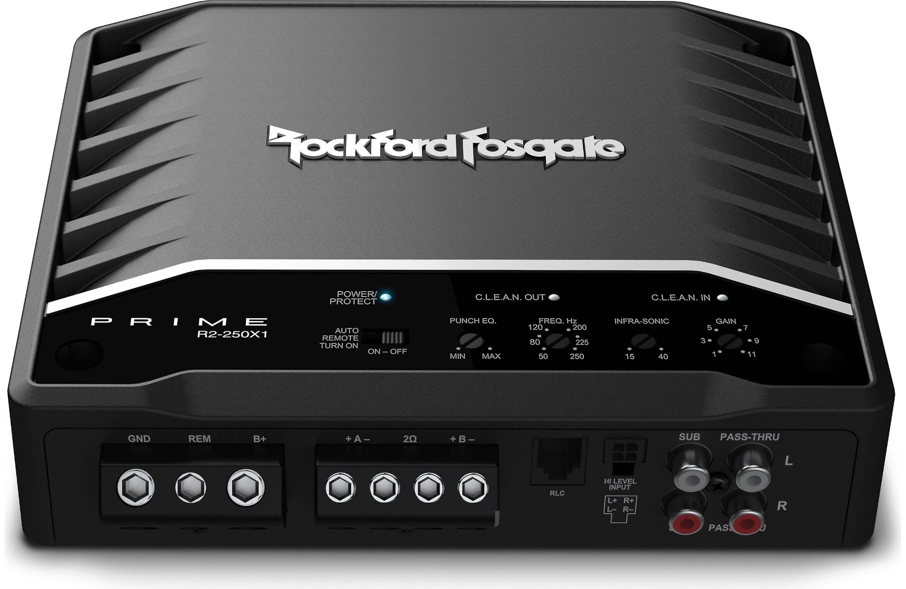 Rockford Fosgate R2-250X1 New Prime Series 250W Monoblock Amplifier
