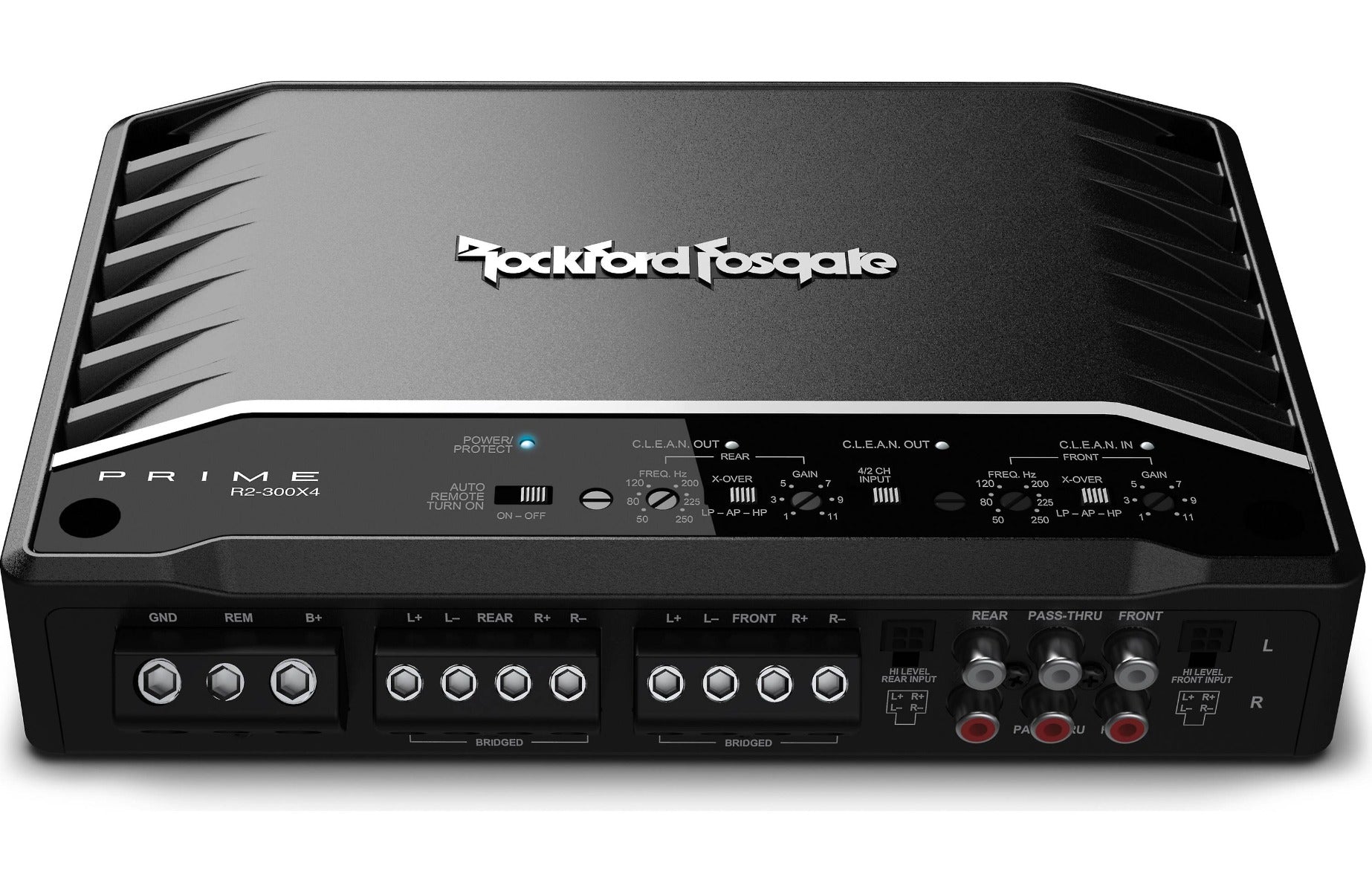 Rockford Fosgate R2-300X4 New Prime Series 300W 4-Channel Class-D Car Amplifier