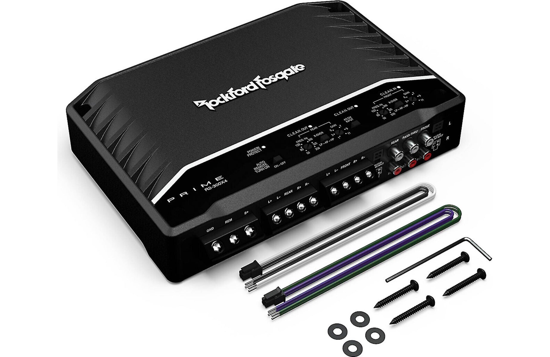 Rockford Fosgate R2-300X4 New Prime Series 300W 4-Channel Class-D Car Amplifier