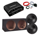 Rockford Fosgate R2-500X1 Amp + 2 x R2D2-10 Subs package