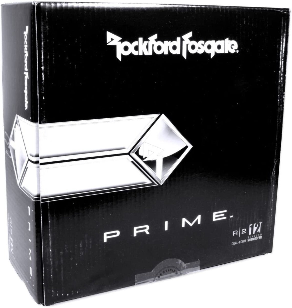 Rockford Fosgate R2SD4-12 Prime Series shallow 12" R2 4-Ohm DVC Subwoofer
