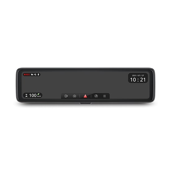 Mio MiVue R850T Front and Rear E-mirror Dash Cam with HDR Recording