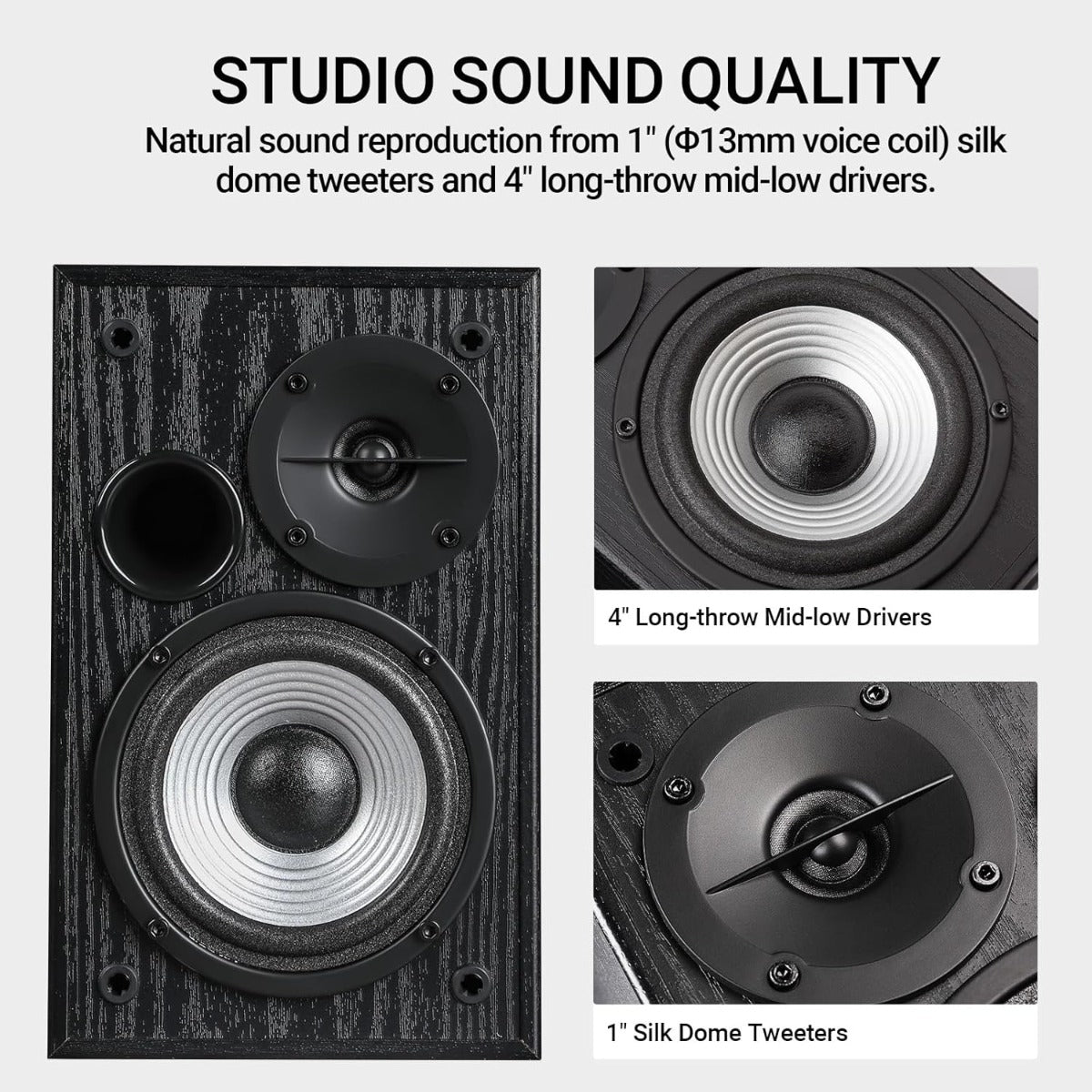 Edifier R990BT Powered 2.0 PC Multimedia Speaker Set with Bluetooth - Black