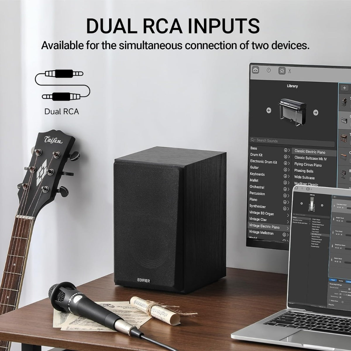 Edifier R990BT Powered 2.0 PC Multimedia Speaker Set with Bluetooth - Black