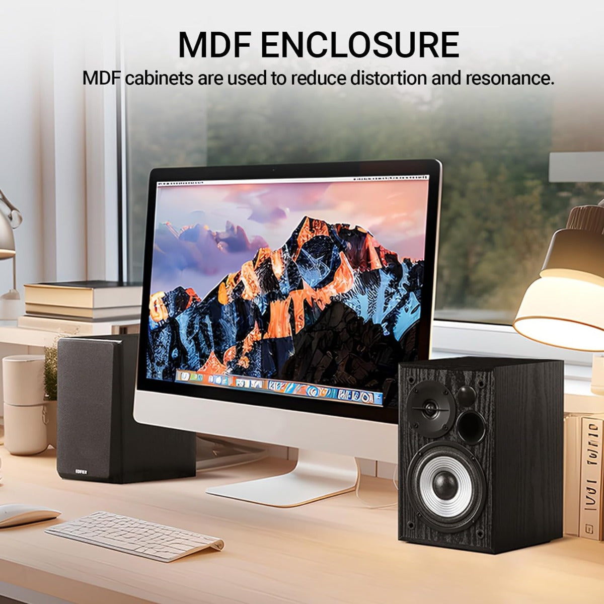 Edifier R990BT Powered 2.0 PC Multimedia Speaker Set with Bluetooth - Black