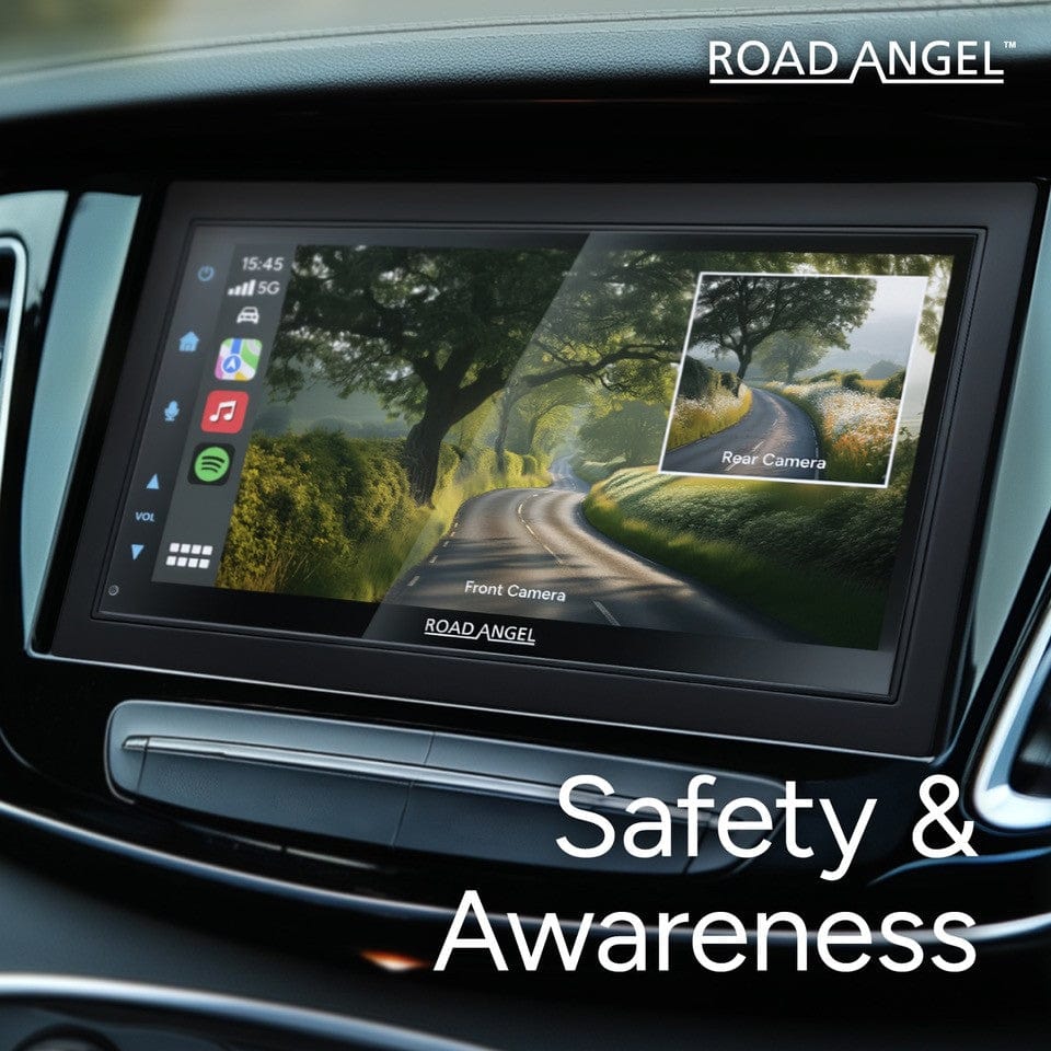 Road Angel RA-X622BT 6.75" Touch Screen Display, Bluetooth, with Wireless Android Auto & Apple Car Play