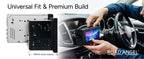 Road Angel RA-X722DAB  7" Touch Screen Display, DAB+, Bluetooth, Wireless Android Auto & Apple Car Play
