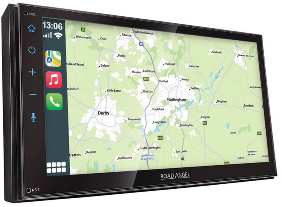 Road Angel RA-X721DAB 6.2 inch Touchscreen DAB Car Play/ Android Auto w/ DAB Aerial