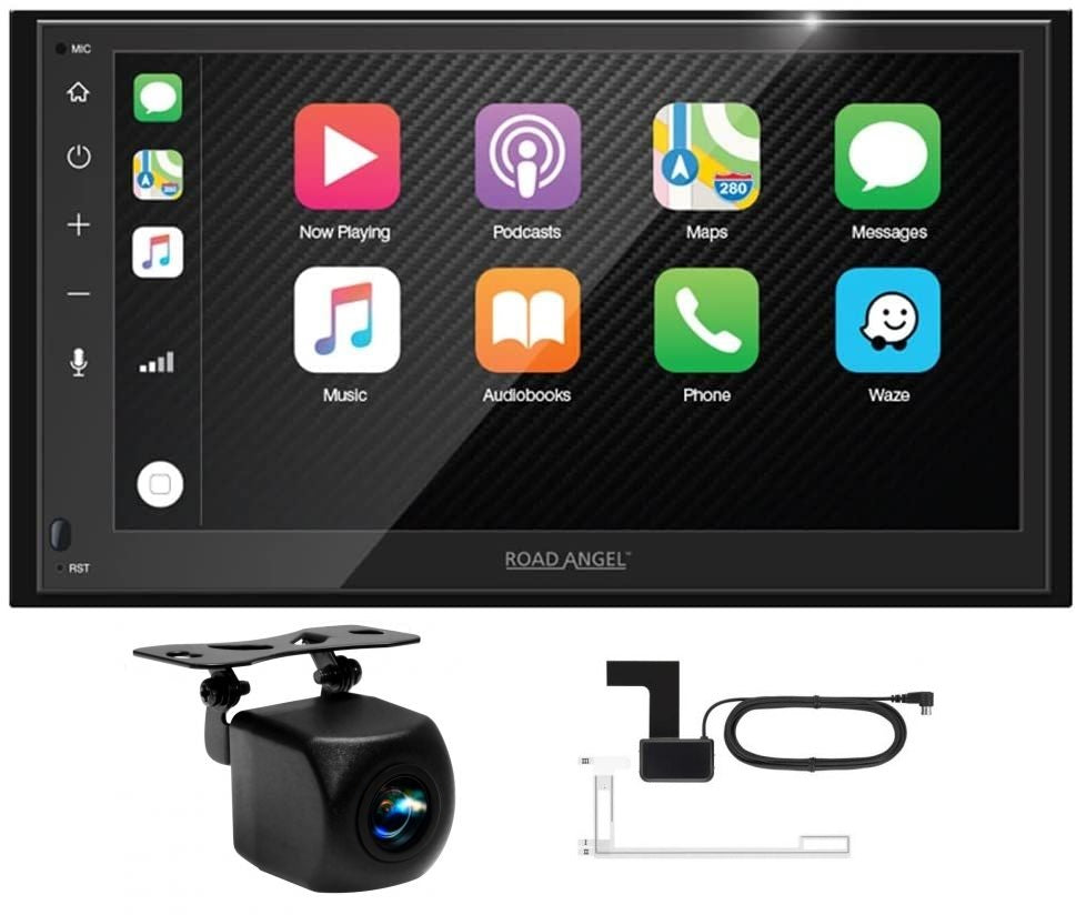 Road Angel RA-X721DAB Apple Car Play, Android Auto, 7" Capactive Touchscreen, Bluetooth, Spotify, DAB+ Camera