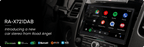 Road Angel RA-X721DAB 6.2 inch Touchscreen DAB Car Play/ Android Auto w/ DAB Aerial