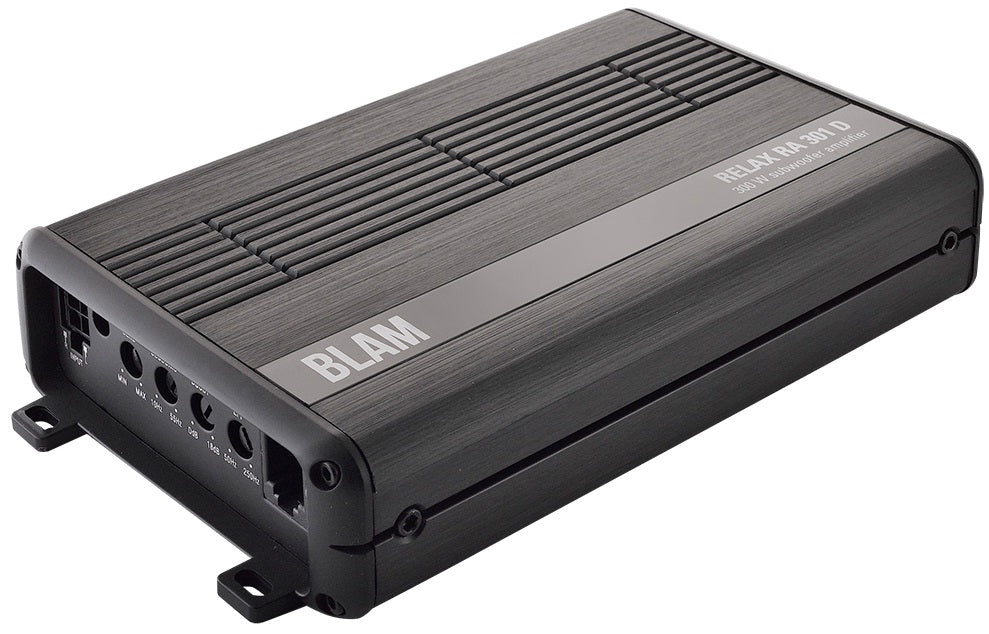 BLAM RA300D mono channel ultra compact class D amplifier