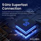 Road Angel RAAA1 Wireless Android Auto Adapter Plug & Play 5G WIFI Online Update