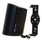 Elipson Rain 6 Weatherproof Outdoor Speakers in Black Pair