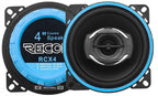 Recoil Echo-Series 10cm Flush Mount Dual Cone 180 watt Speakers