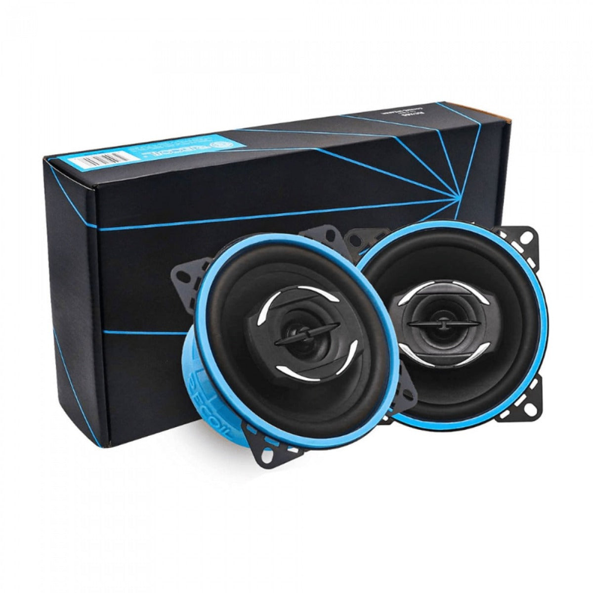 Recoil Echo-Series 10cm Flush Mount Dual Cone 180 watt Speakers
