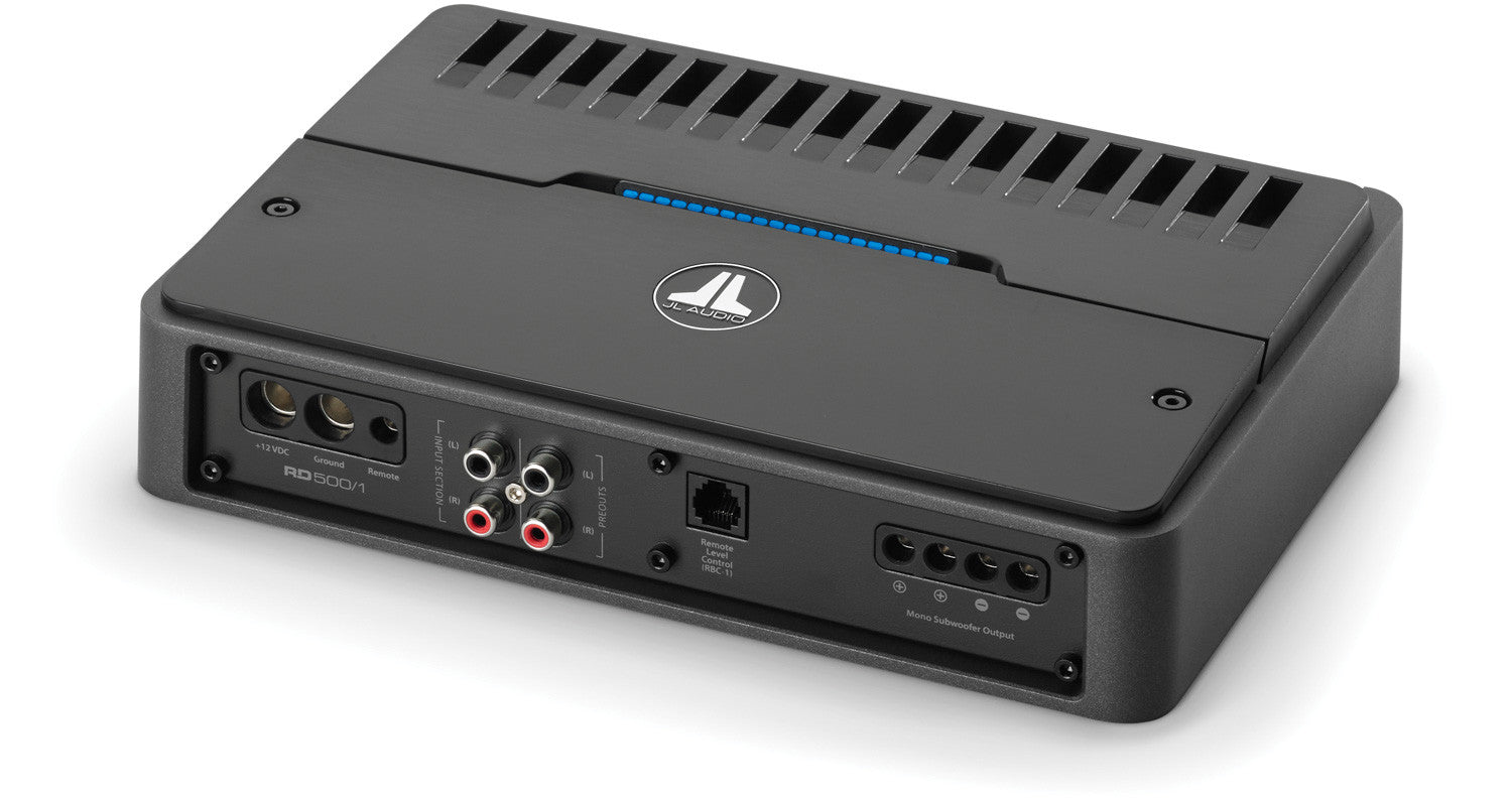 JL Audio RD500/1 500 Watt RMS RD-Series NexD™ Class-D Monoblock Amplifier