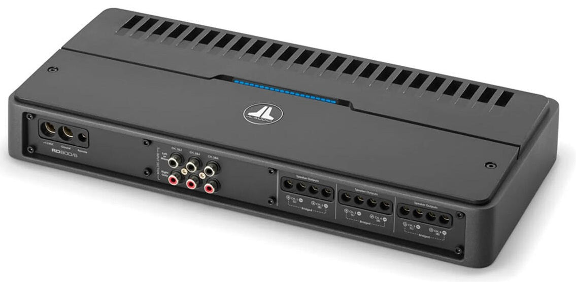 JL Audio RD800/6 RD Series 6 Channel Stereo Subwoofer Amplifier 800w RMS