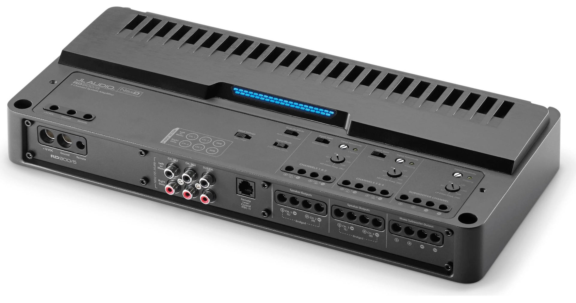 JL Audio RD900/5+ PLUS RD Series Class D 5 Channel Stereo Subwoofer Amplifier 900w RMS