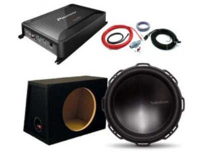 Pioneer GM-D8701 + Rockford Fosgate Power Series T0D215 15" sub +Amp deal