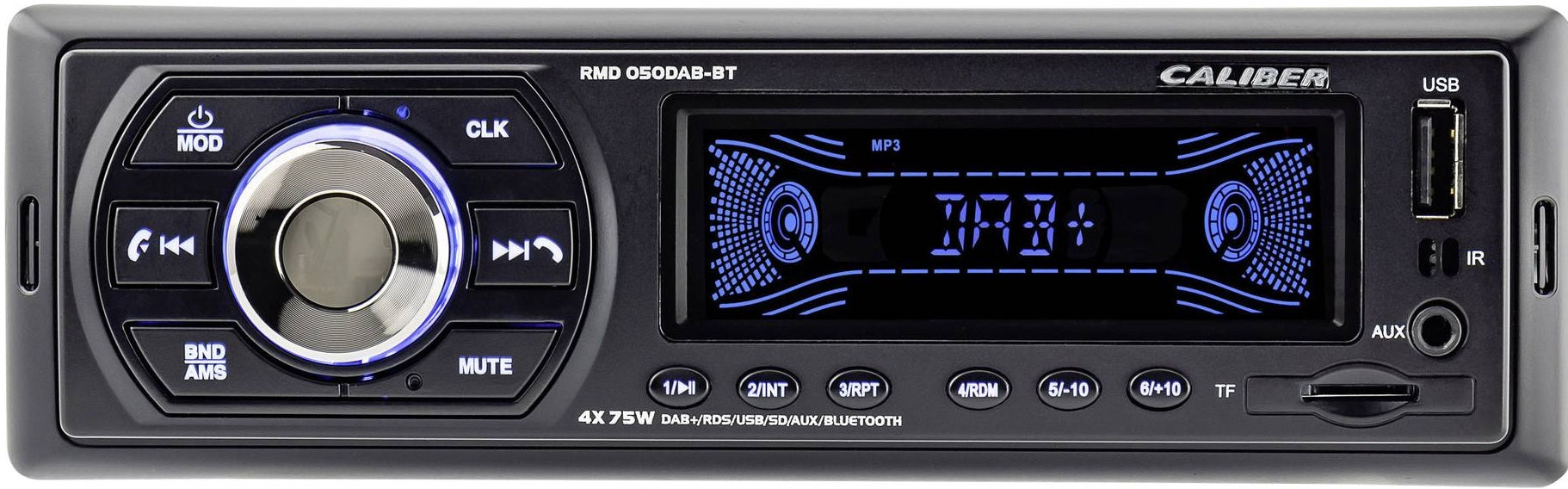 Caliber RMD-050DAB-BT - DAB + Radio 4 x 75W USB SD card, Bluetooth® Handsfree Kit