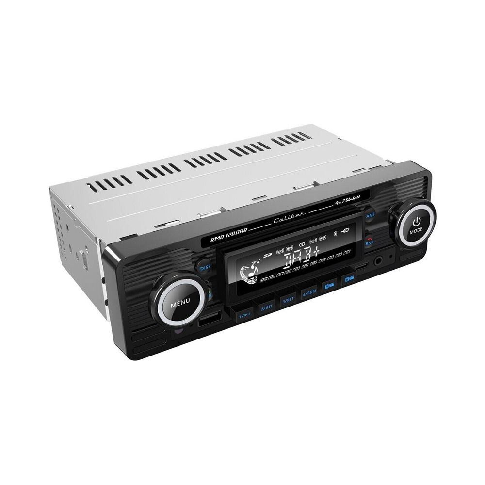 Caliber RMD120DAB-B Retro Radio with Digital DAB Radio, FM, Bluetooth & Aux Input (Black)