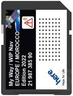 PEUGEOT/CITROEN MY WAY/WIP SAT NAV SD CARD EDITION 2022 GPS UK + EUROPE 21 987 385 90