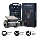 Road Angel Halo Ultra Delux 4K Dash Cam with Built in 64GB Storage Package
