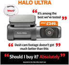 Road Angel HaloView Dash Cam 2 Channel 10 inch Mirror Dash Camera.