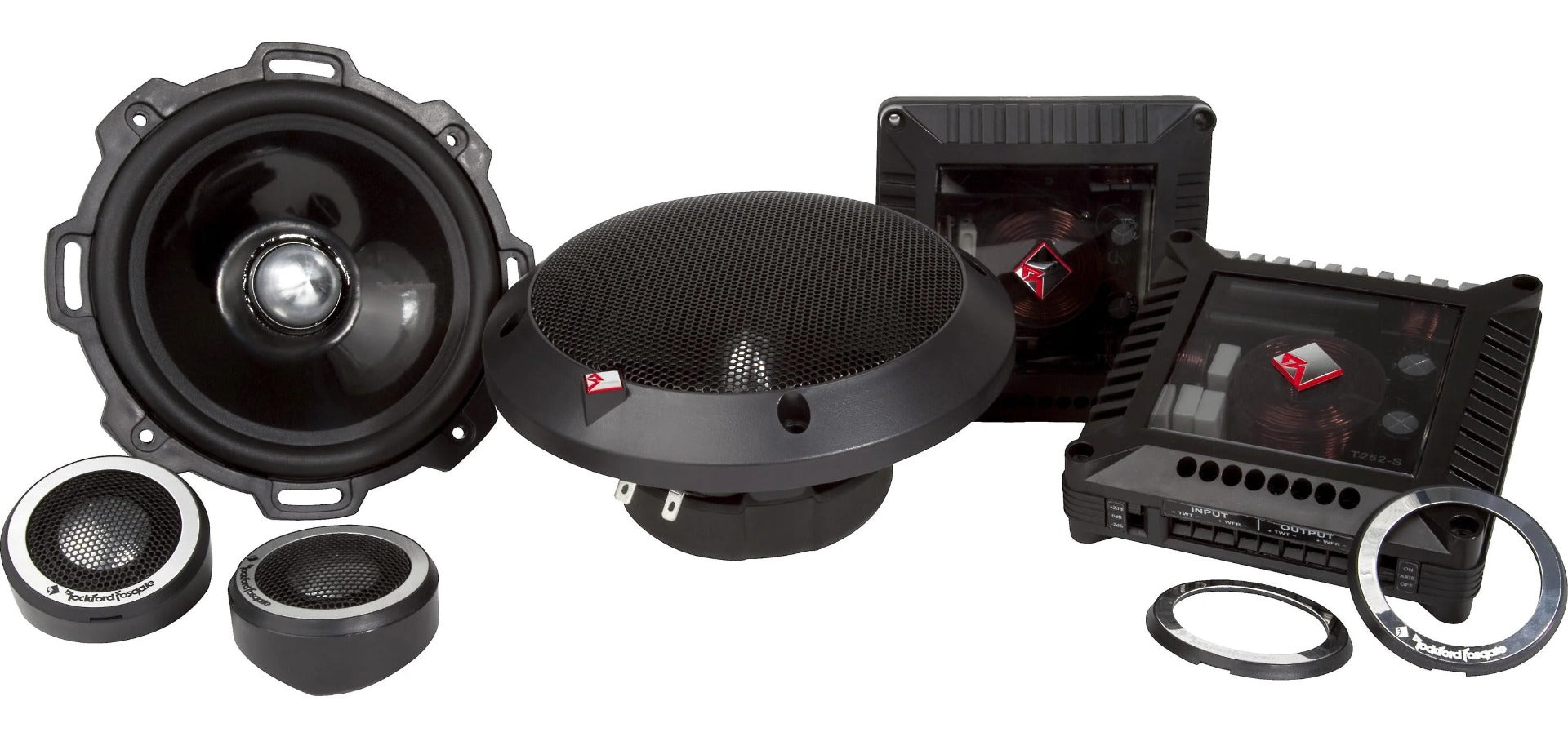 Rockford Fosgate T252S 5-1/4" 2-Way T2 Power Series Component Car Speaker System