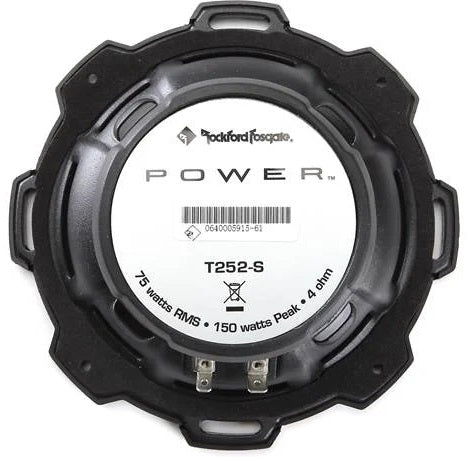 Rockford Fosgate T252S 5-1/4" 2-Way T2 Power Series Component Car Speaker System