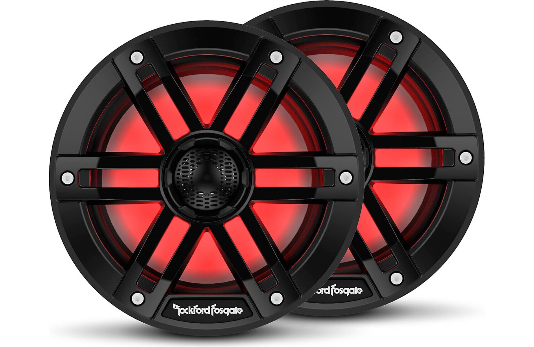 Rockford Fosgate M1-65B Color-Optix 17cm 2-way Flush Mount Marine Speakers
