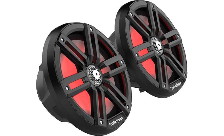 Rockford Fosgate M2-8B Colour-Optix 8 inch 20cm 2-way Flush Mount Marine Speakers