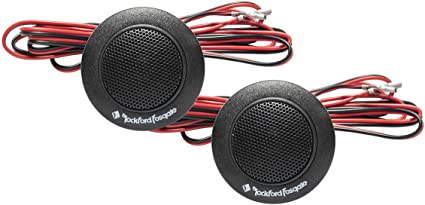 Rockford Fosgate R1T-S - 1" Prime Series 1" dome tweeters (pair)