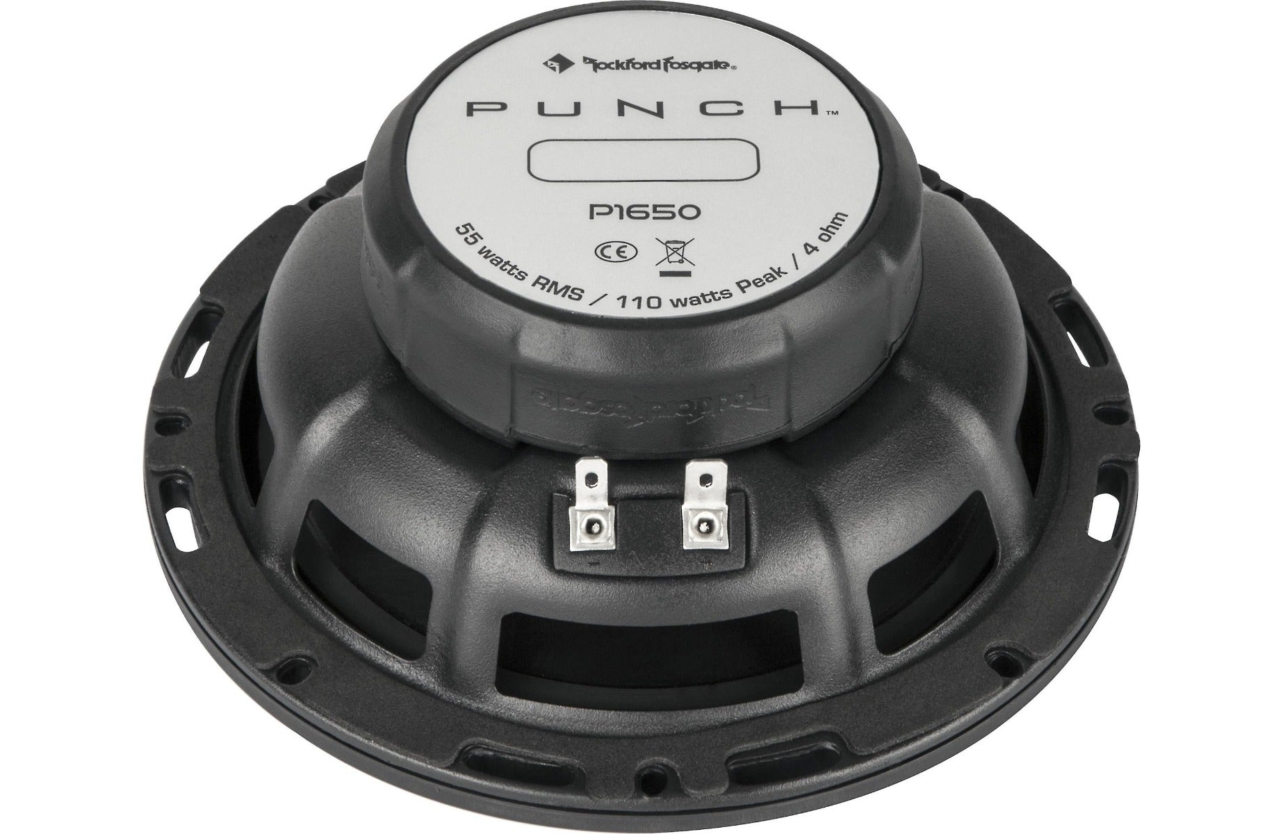 Rockford Fosgate P1650 - Punch Series 6.5" 2-Way Full Range Coaxial Speakers