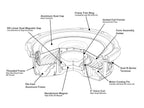 Alpine RS-W10D2 10” (25cm) R-Series Shallow Subwoofer with Dual 2-Ohm Voice Coils