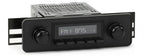 RetroSound M1B-402-36-96 Euro Style Motor 1 Bluetooth DAB Radio All Black Classic Car Stereo