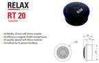 BLAM BL100RFS (4inch) Hi-efficiency 2ohm, 2-Way Component Car Audio Speakers (PAIR)