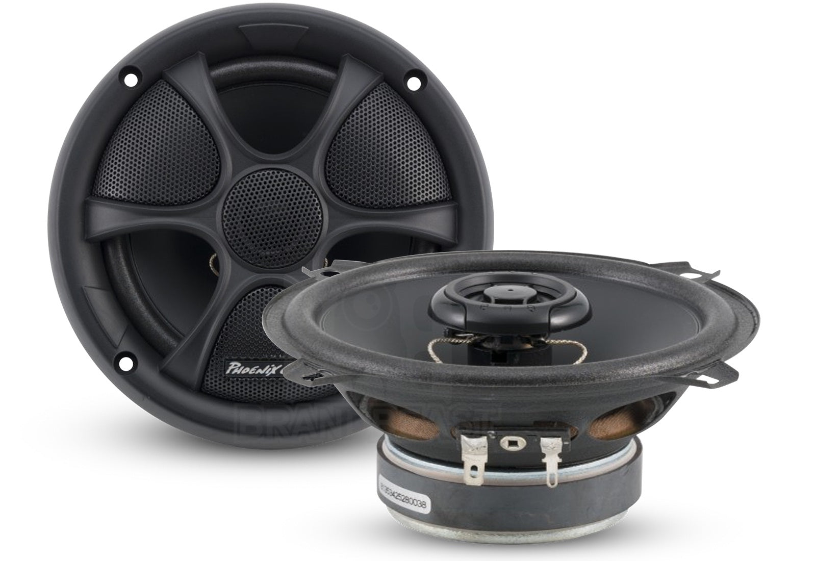 Phoenix Gold RX5CX RX-Series 5.25" 130mm 80 Watts Coaxial Car Speakers