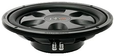 PowerBass S-10T - 10" 4-Ohm Shallow Mount Subwoofer