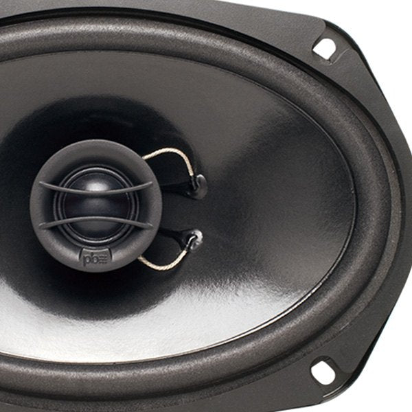 PowerBass S-6902T - 6x9" Shallow Mount Shelf Speakers 300W Max Power
