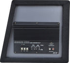 Ground Zero GZIB250XBR-ACT 10 Inch 25cm 4 Ohm 250 Watts Active Sub Subwoofer Bass Enclosure Box