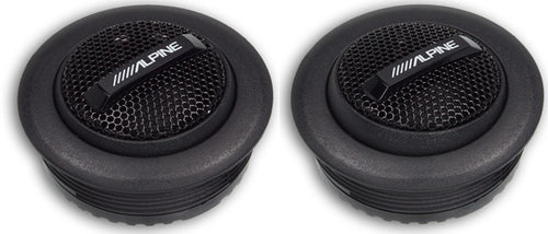 ALPINE S-S10TW Type-S 1" 240W Silk Dome Tweeters Set