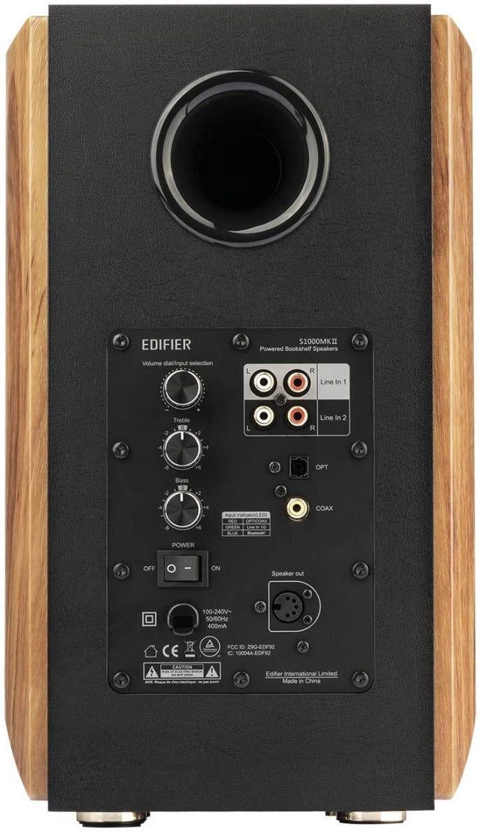 EDIFIER S1000 MKII Hi-Fi 2.0 Active Bluetooth aptX® Bookshelf Speakers