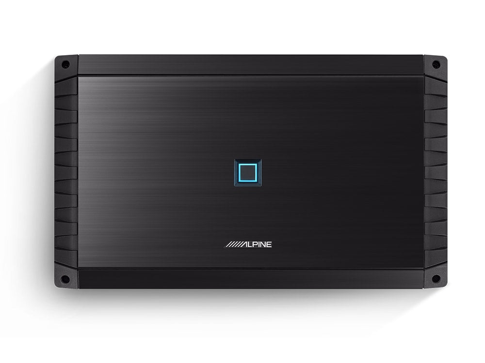 Alpine S2-A120M S-Series mono subwoofer amplifier — 1200 watts RMS x 1 at 2 ohms