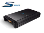 Alpine S2-A120M S-Series mono subwoofer amplifier — 1200 watts RMS x 1 at 2 ohms