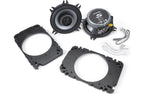 BMW 3, 5 Series X1 X3 X5 Alpine S2S40 4" 10cm 2-Way Front/Rear Door Speakers Fitting Kit