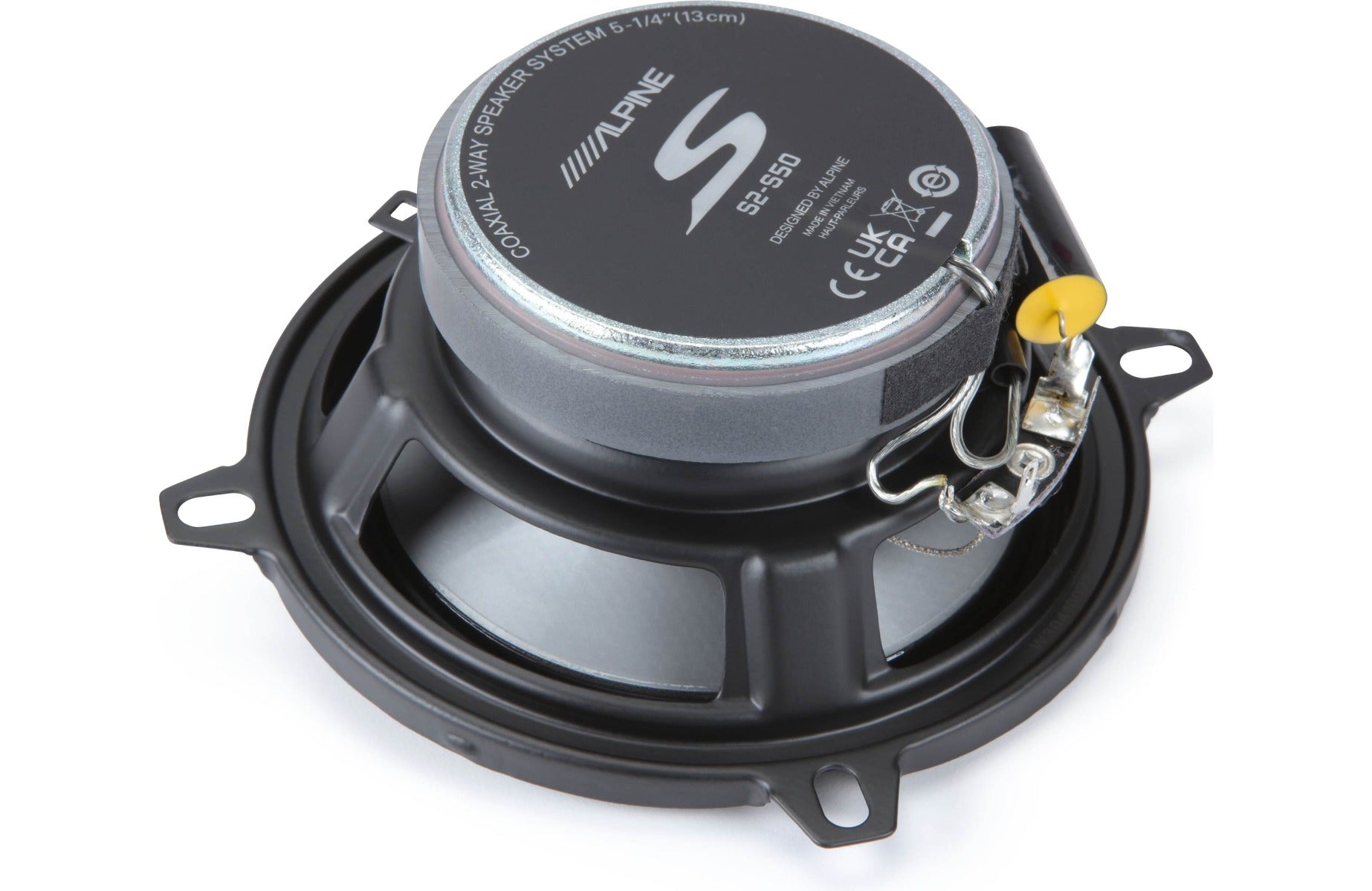Alpine S2-S50 5" S-Series 2-way 340W Peak (110W RMS) Coaxil Speaker System